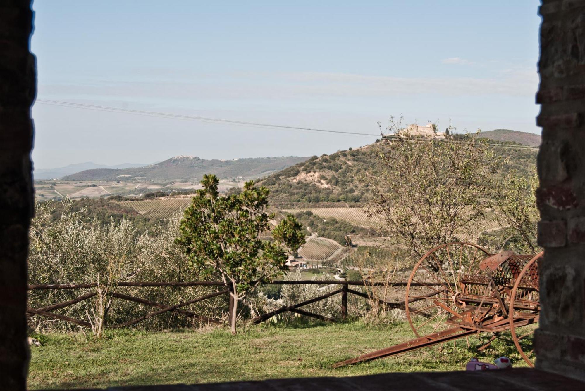 Agriturismo Grossola Castiglione dʼOrcia Exteriör bild