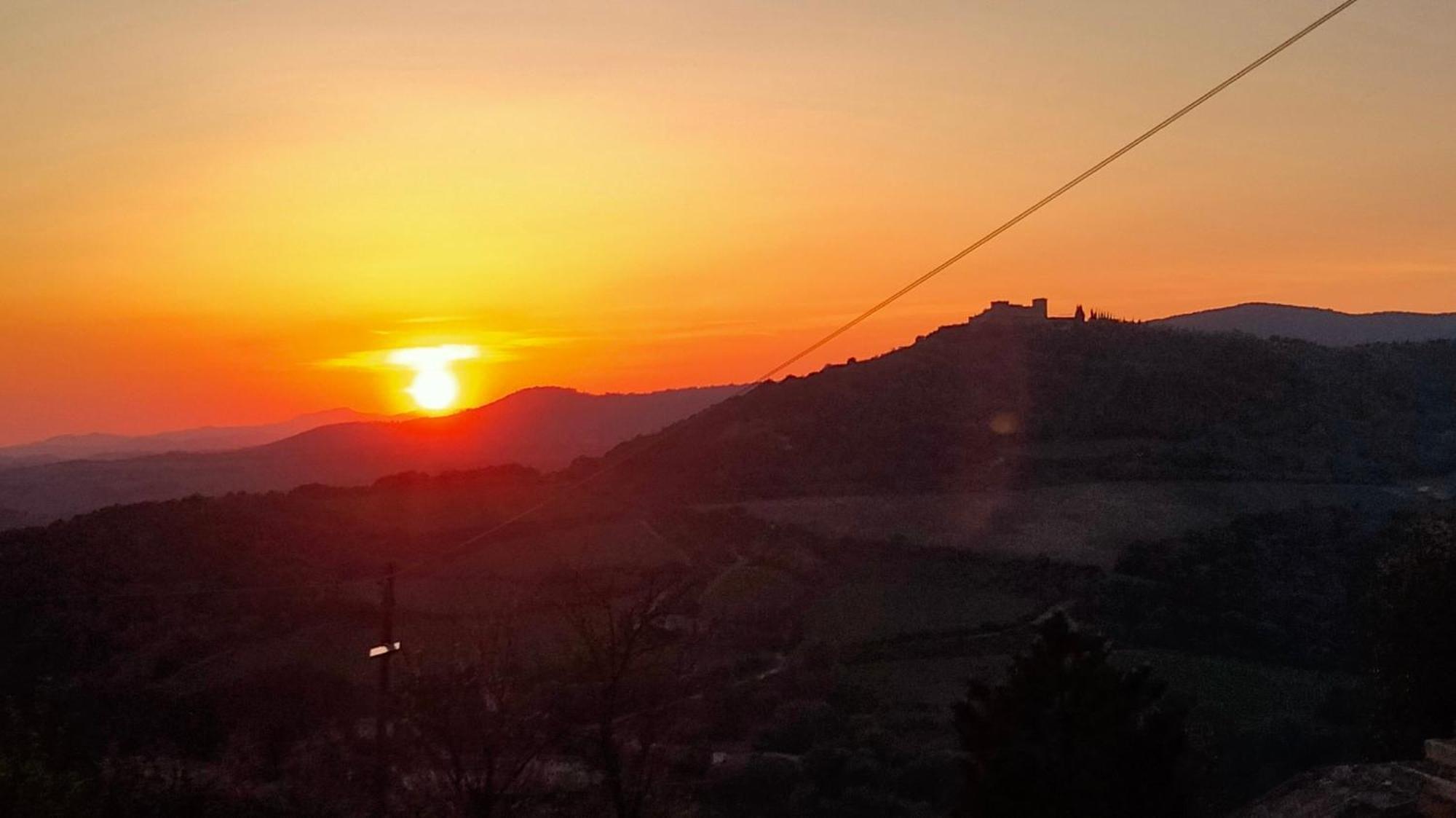 Agriturismo Grossola Castiglione dʼOrcia Exteriör bild
