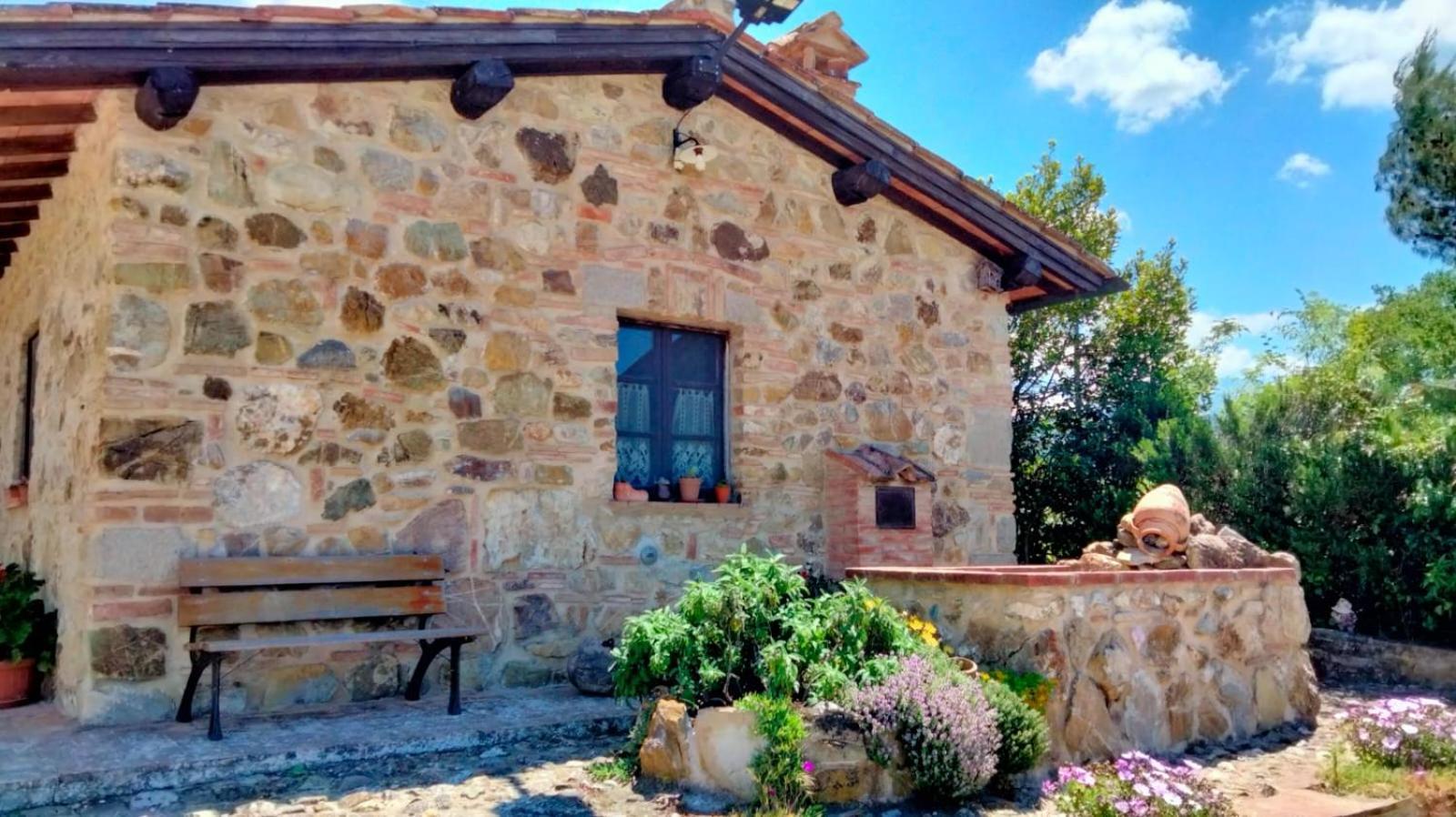 Agriturismo Grossola Castiglione dʼOrcia Exteriör bild