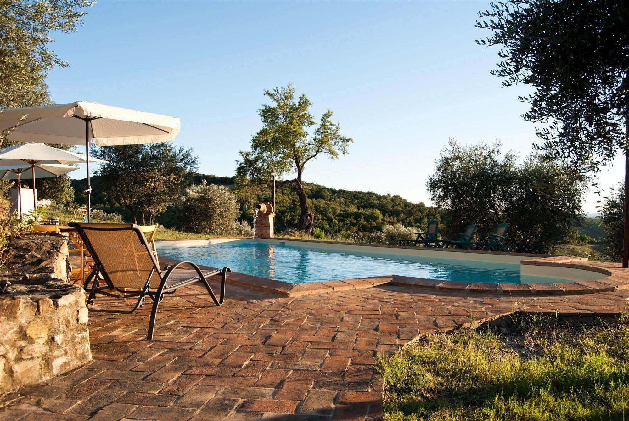 Agriturismo Grossola Castiglione dʼOrcia Exteriör bild