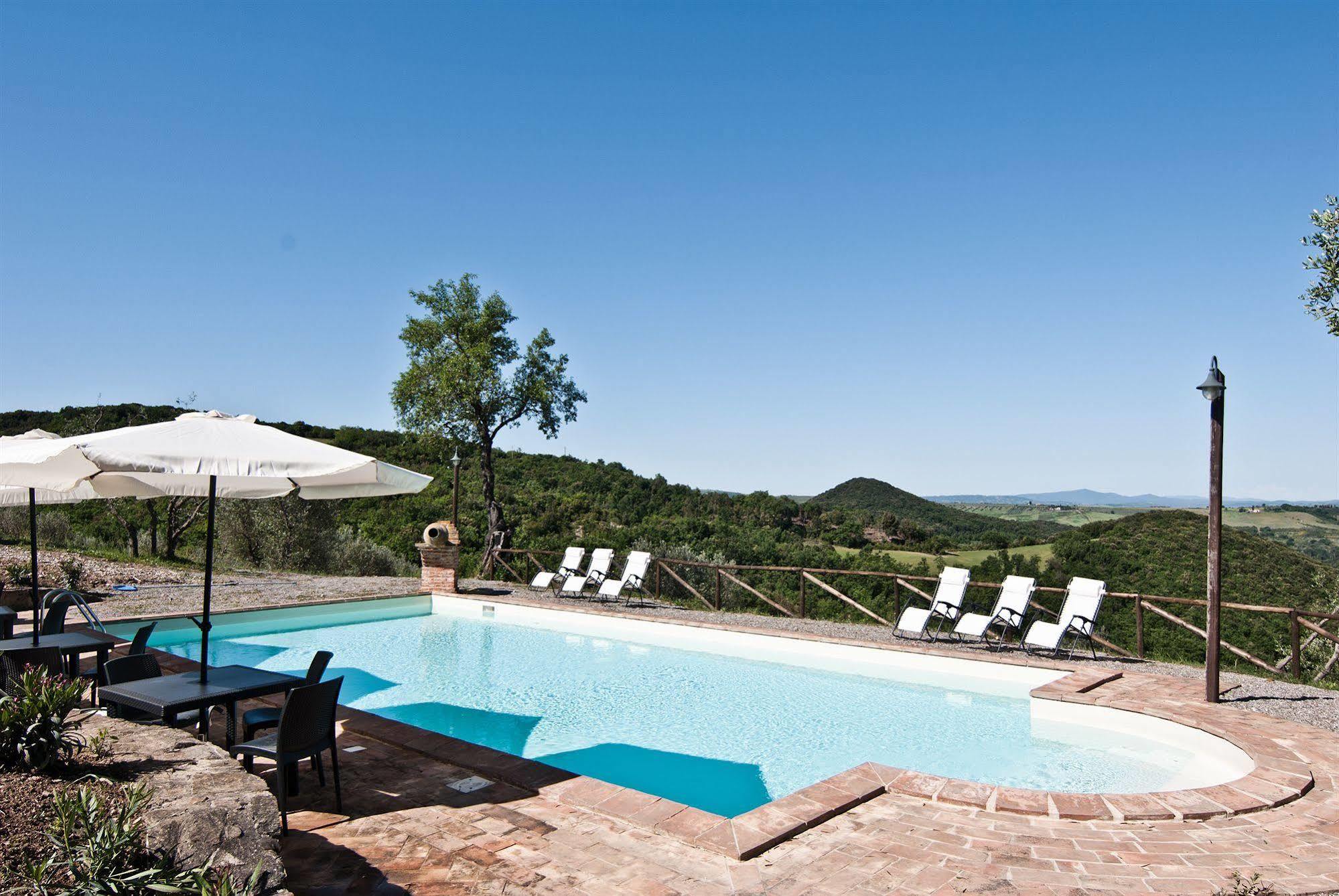 Agriturismo Grossola Castiglione dʼOrcia Exteriör bild