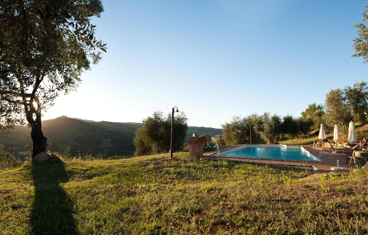 Agriturismo Grossola Castiglione dʼOrcia Exteriör bild