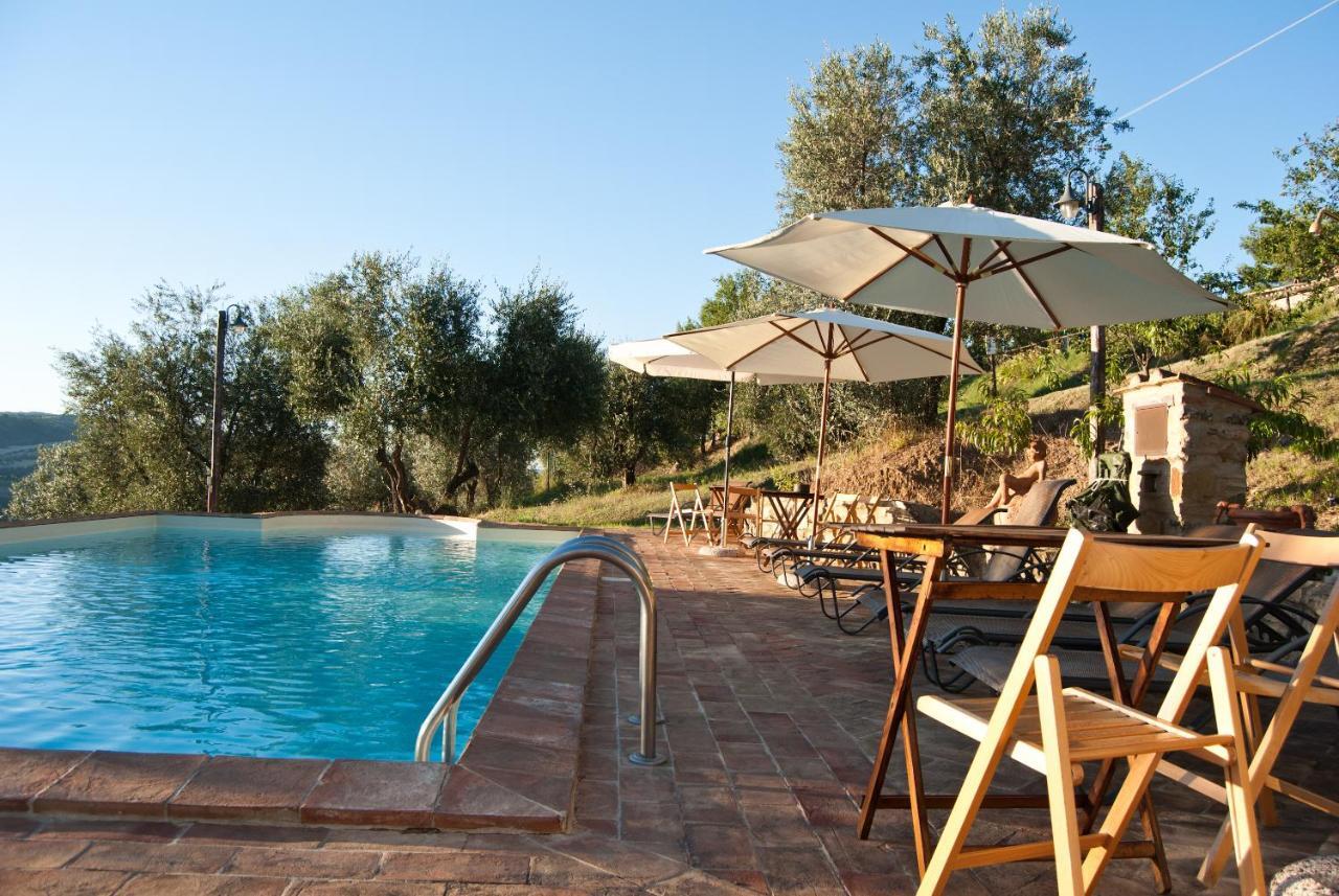 Agriturismo Grossola Castiglione dʼOrcia Exteriör bild